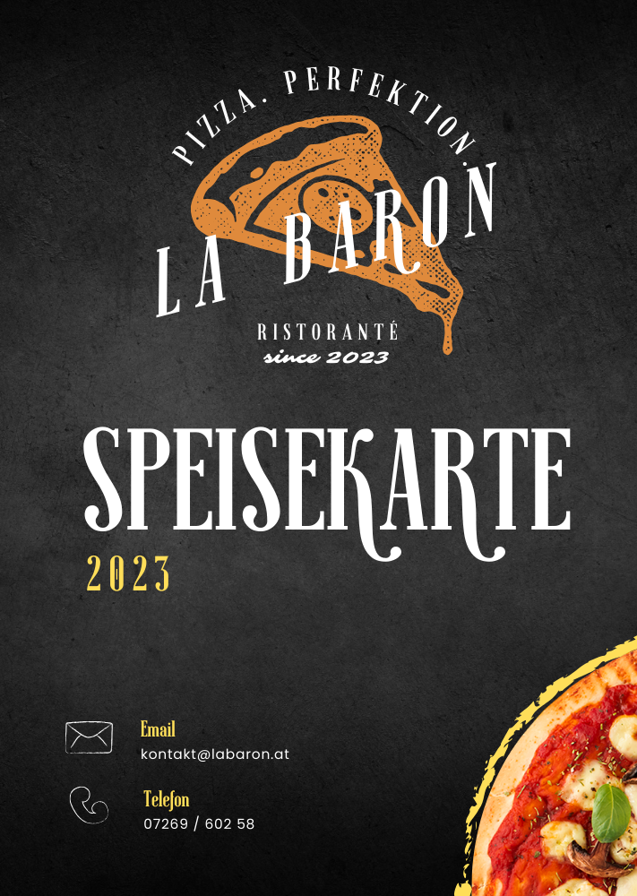 La Baron Pizzeria Speisekarte