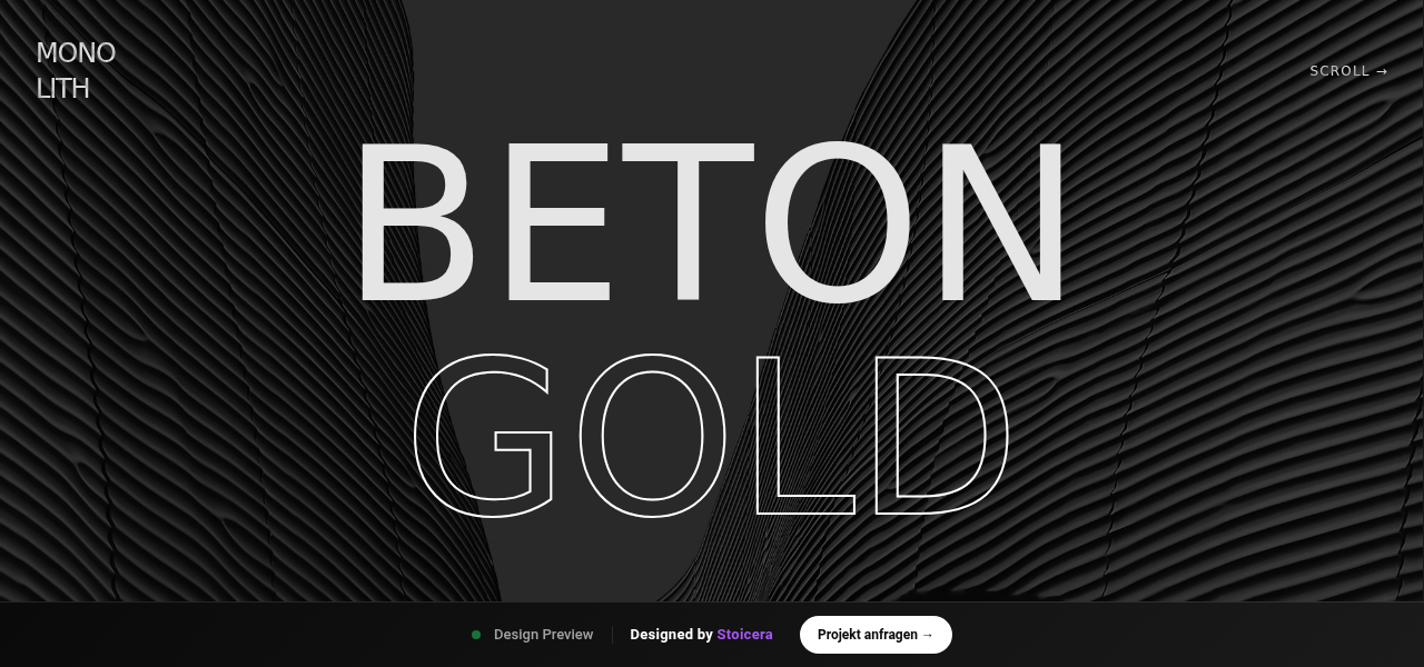 Architecture Luxury — Premium Website Design